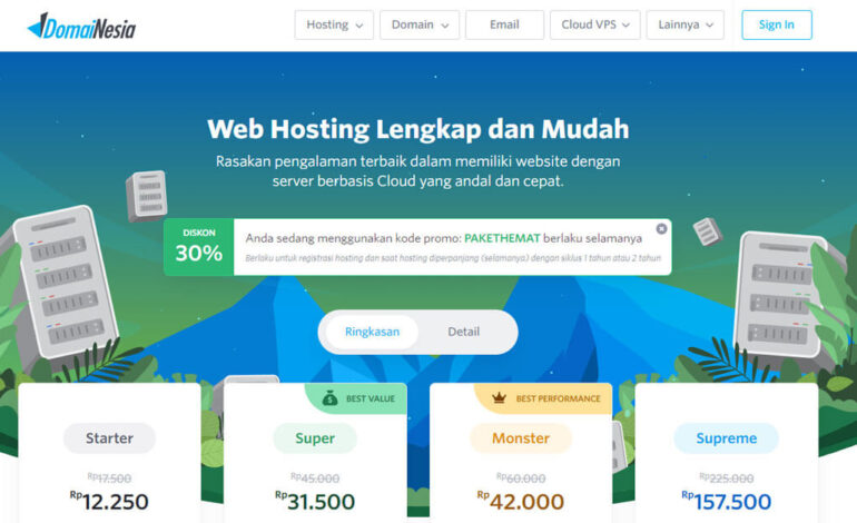 domainesia hosting review