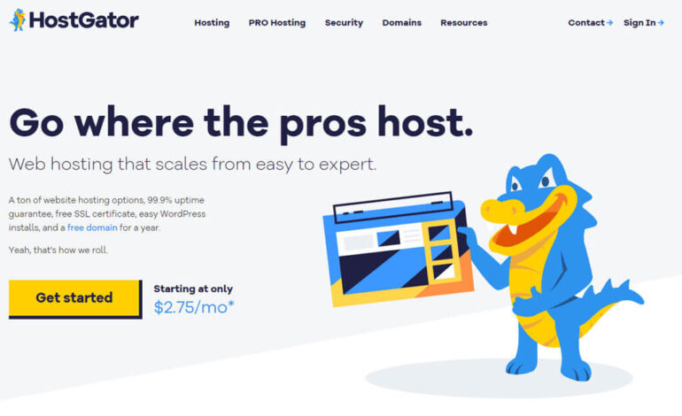 hostgator hosting review