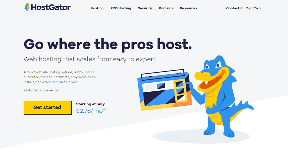 HostGator Hosting Review : Harga, Fitur, Performa