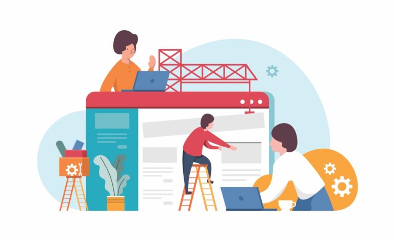 website development