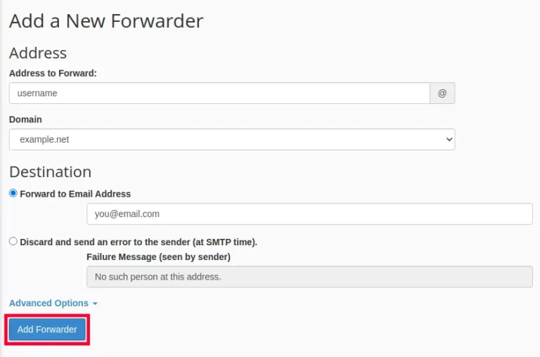 email forwarding