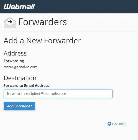 email forwarding