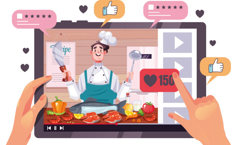 contoh blog makanan