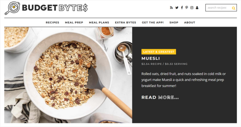 Budget Bytes
