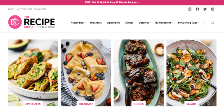 The Recipe Critic