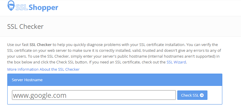 tools ssl checker 5