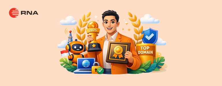 RNA Resmi Raih Penghargaan TOP DOMAIN CREATE 2025 dari PANDI